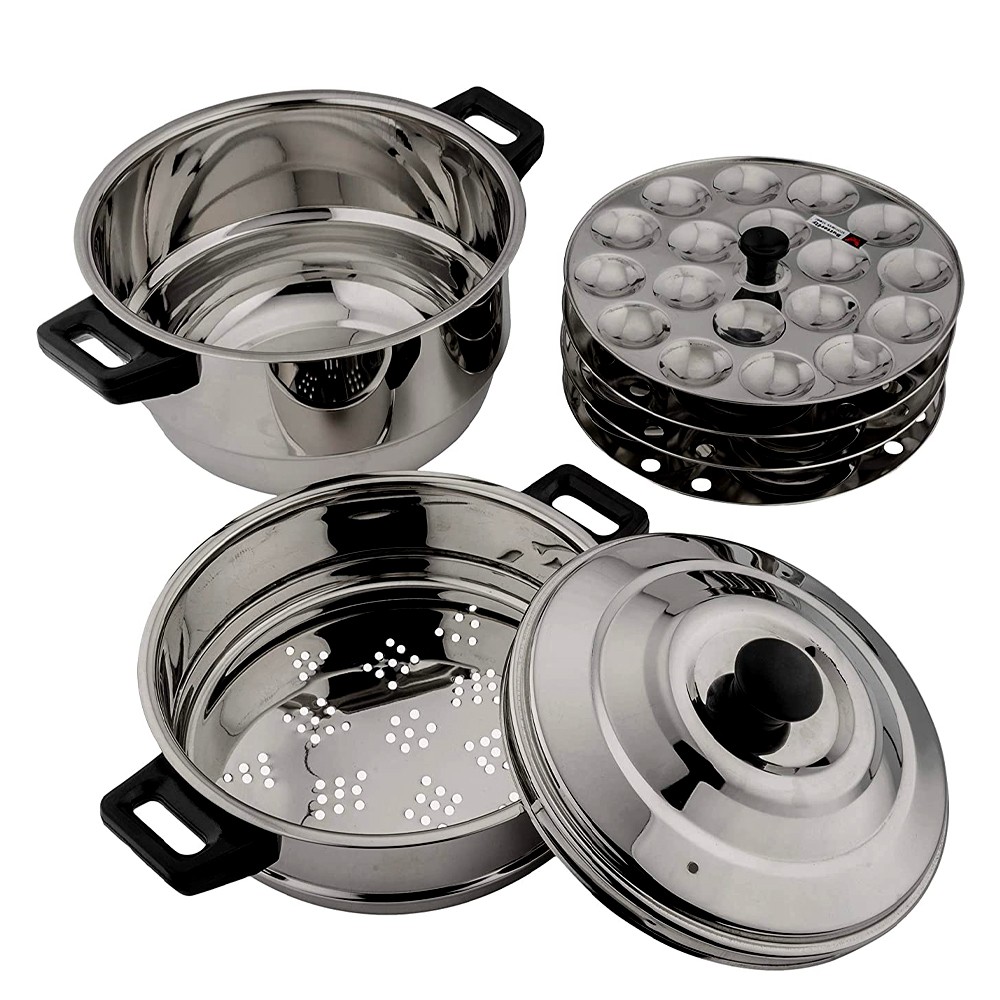 butterfly-stainless-steel-multi-idli-cooker-steamer-with-firm-bottom-all-in-one-big-size-dhokla-cooker-3-plate-idli-dhokla-1-baby-idli-momo-steamer-3-in-1-idli-maker2