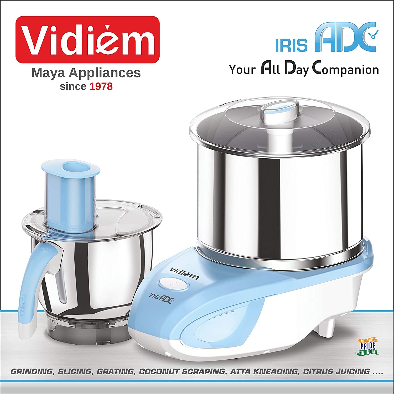 vidiem-iris-2l-multi-purpose-wet-grinder-ss-drum-stone-rollers-food-processor-multi-chef-jar-atta-kneader-110v90w-for-usa-canada-motor-rpm-1440-and-drum-rpm-150-home-commercial-use4